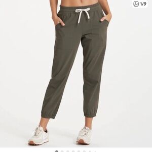 Vuori Performance Jogger Wind Fabric Kale Green Sz S